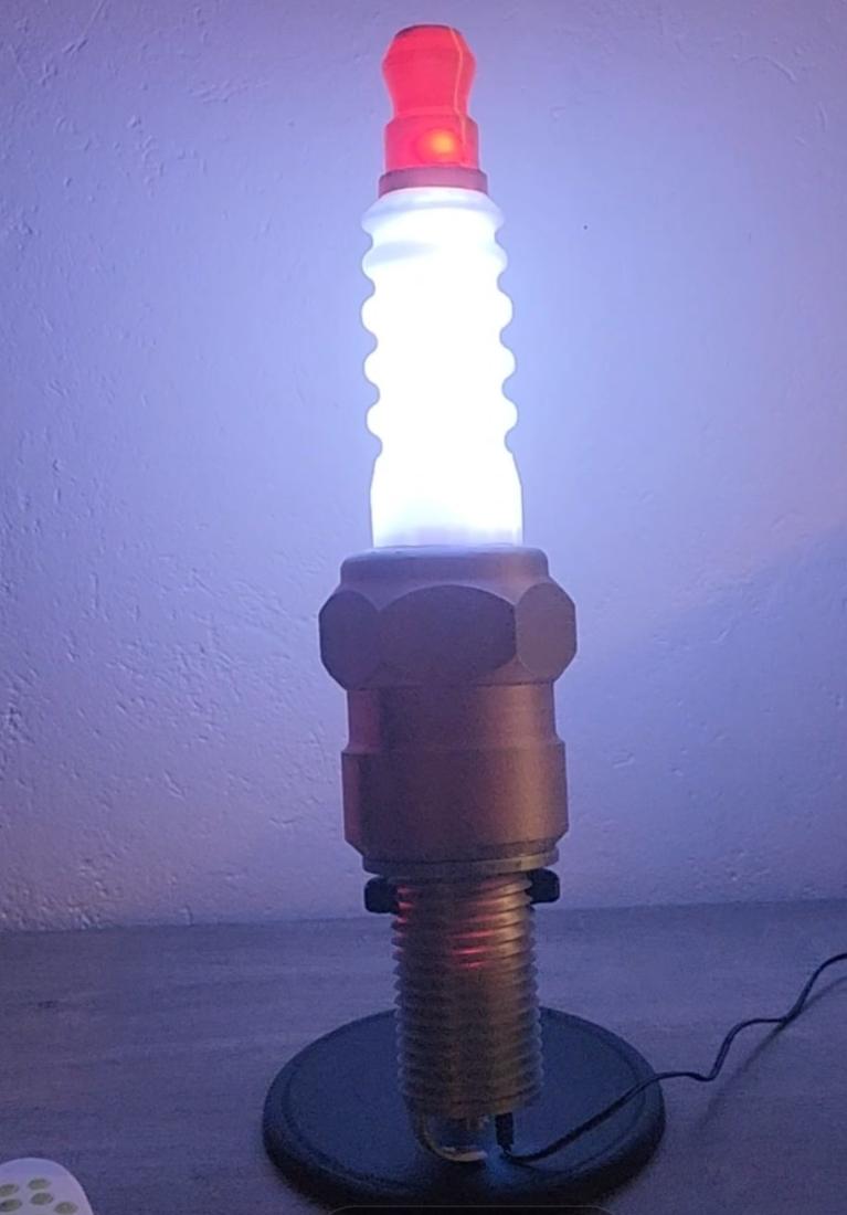 Bougie lampe lumineuse