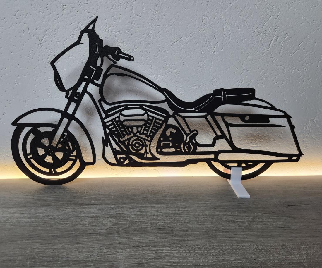 Wall Art Moto Harley Davidson Street Glide