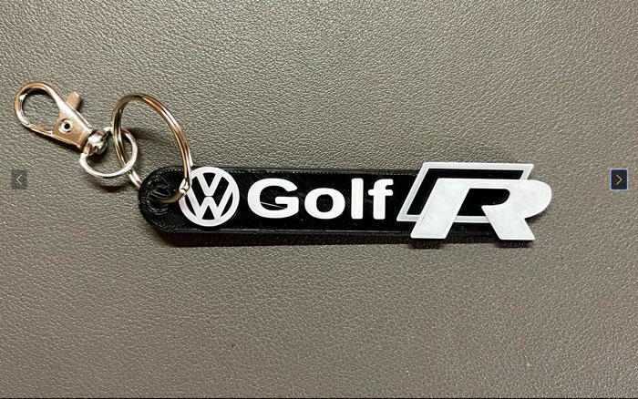 Porte clé Golf R01
