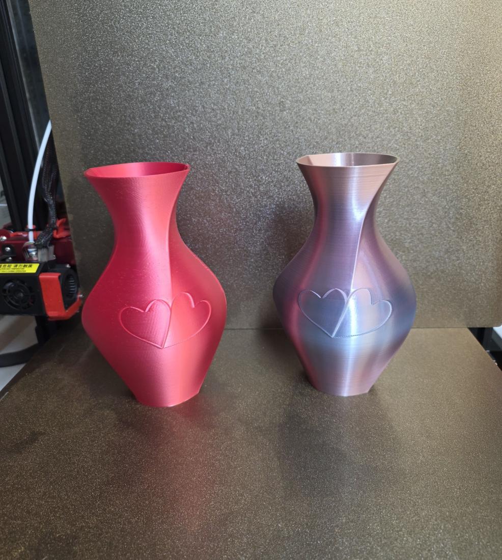 Vase Double Coeur