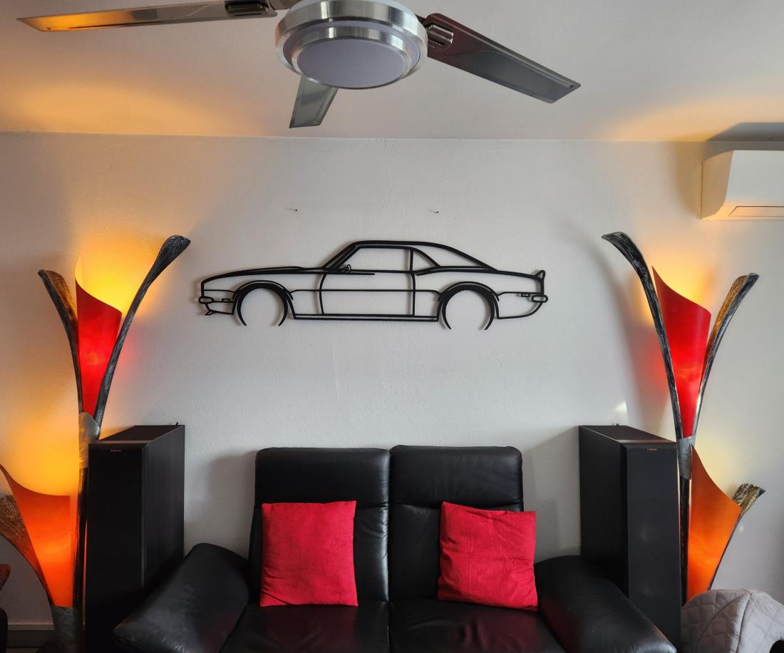 Wall Art Camaro SS 68