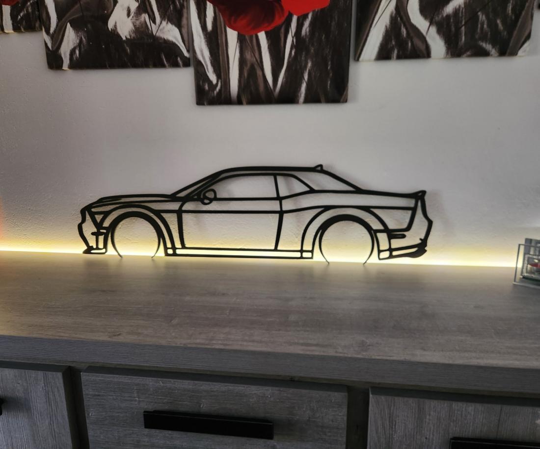 Wall Art Dodge Challenger