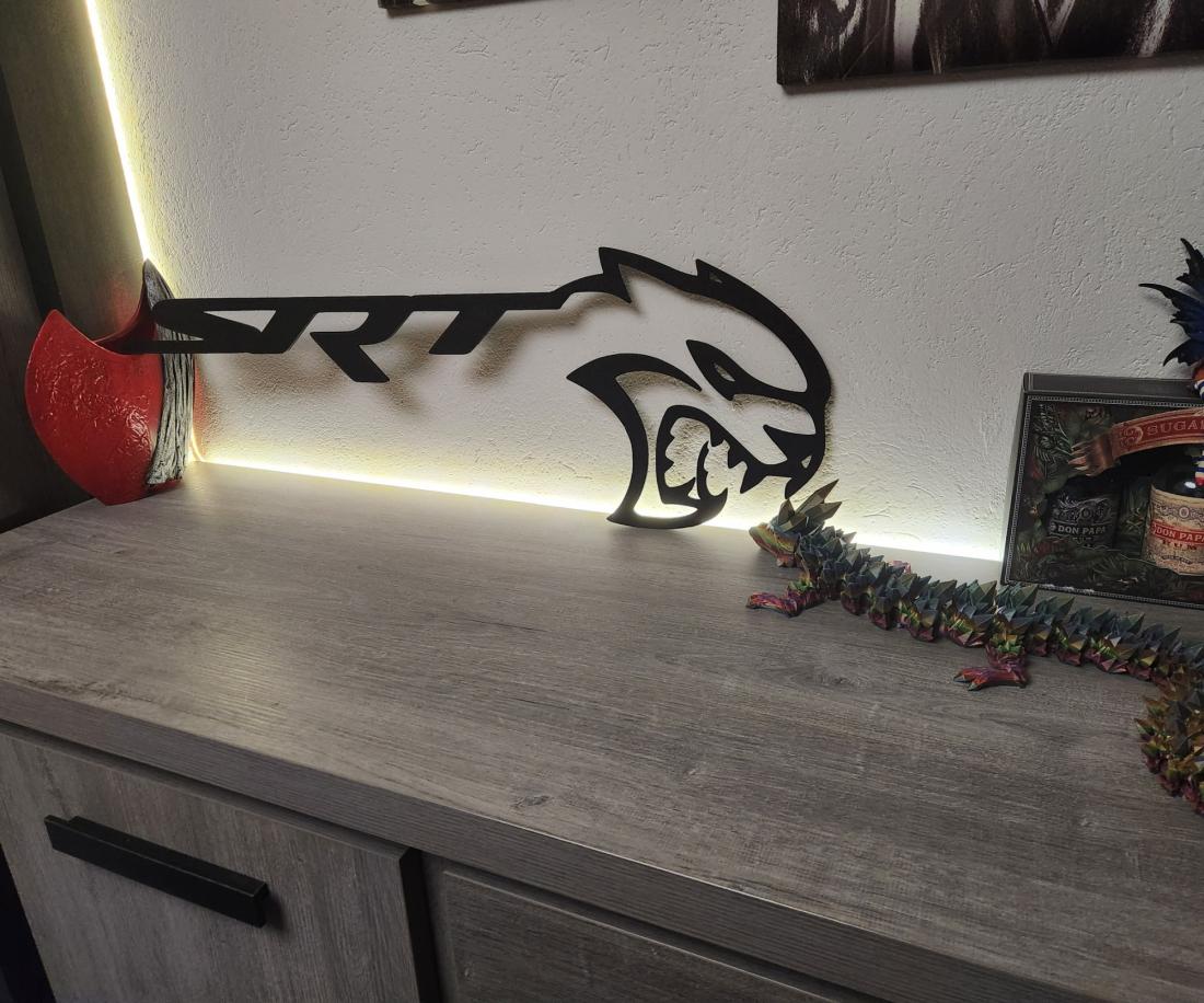 Wall Art Dodge SRT Hellcat