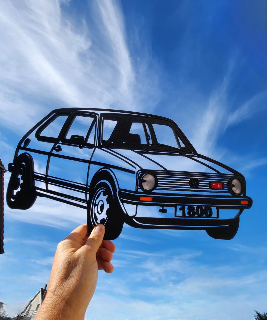 Wall Art Golf 1 GTI Volkswagen