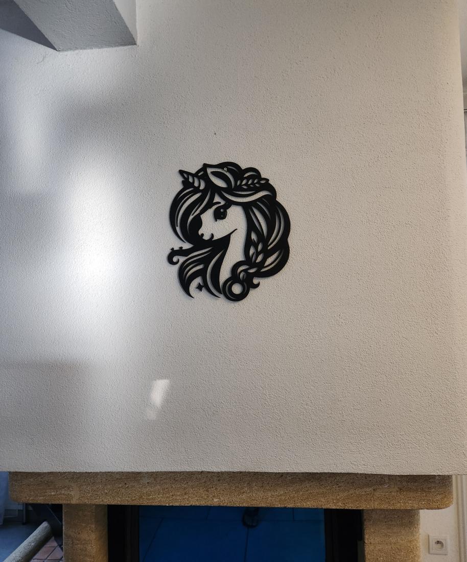 Wall Art Licorne modèle B