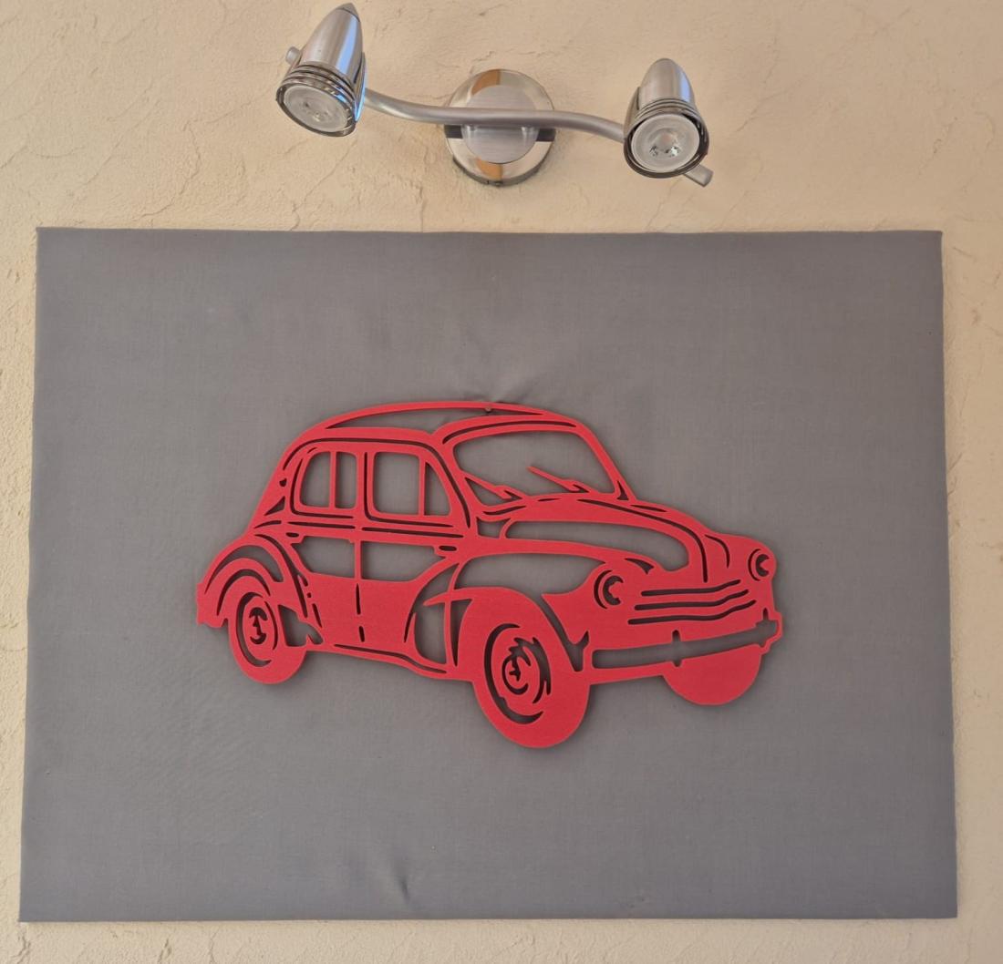 Wall Art Renault 4cv