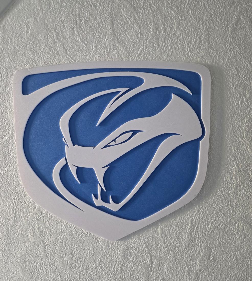 Wall Art Dodge Viper 03
